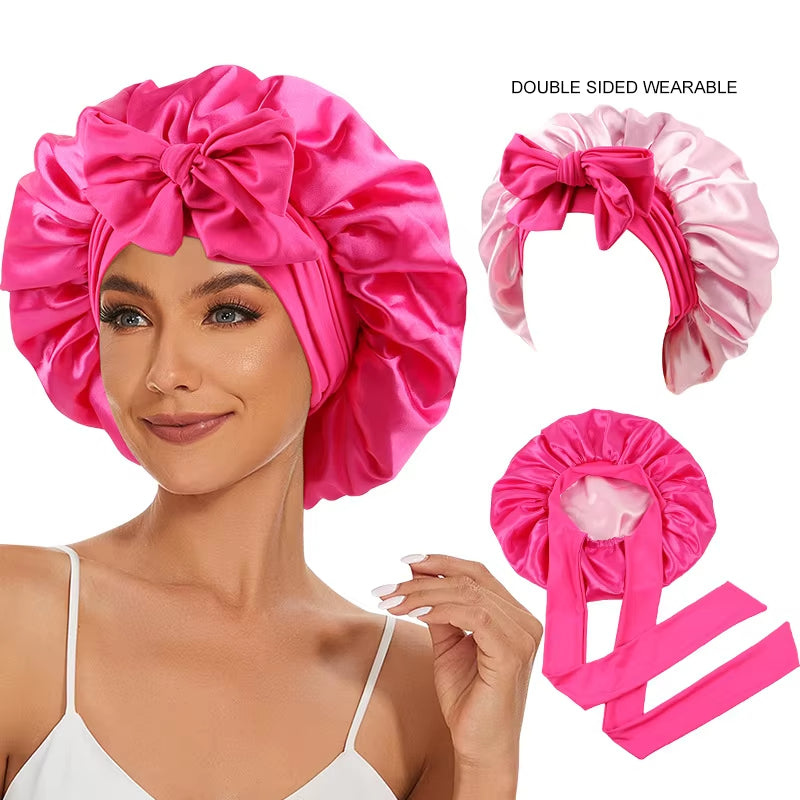 Premium Silky-Satin Hair Cap™ (Bonnet)