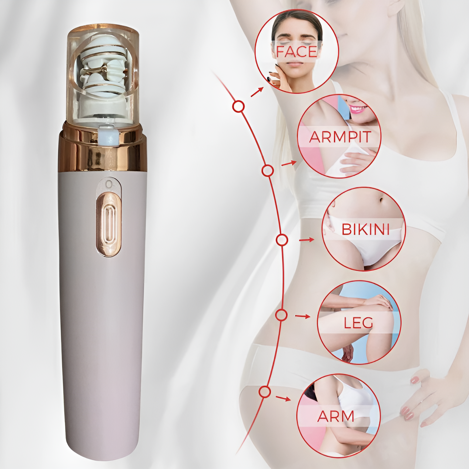 AussieSmooth™ 3-in-1 Epilator